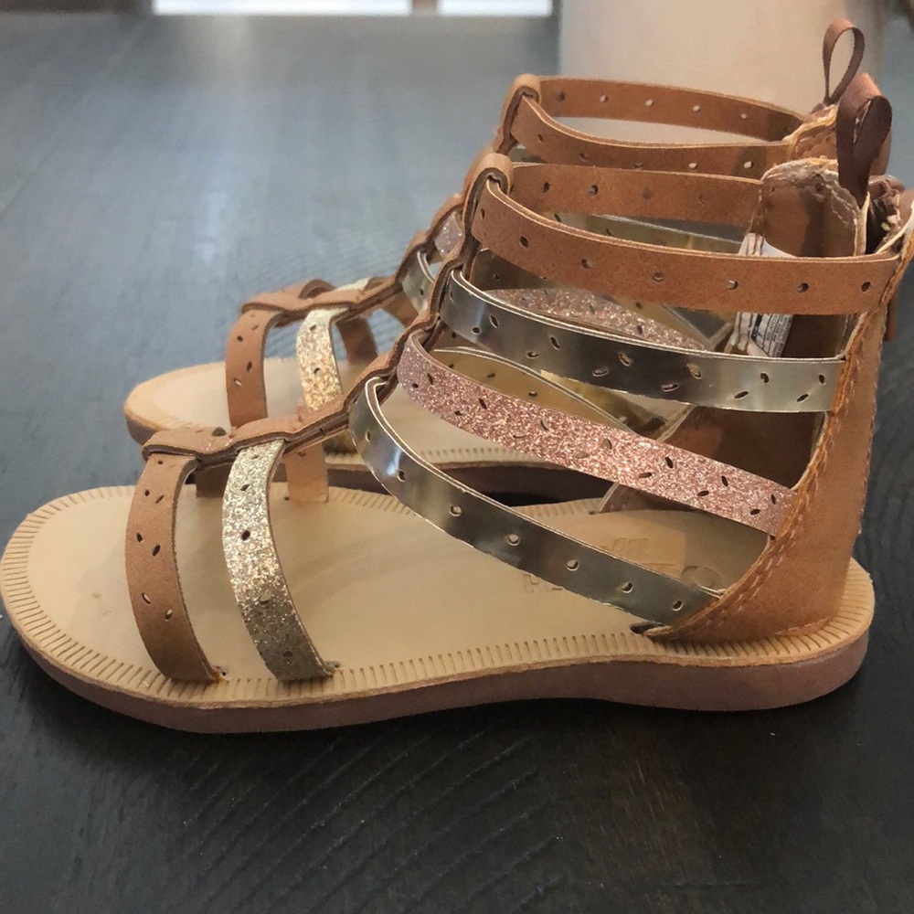 Toddler gladiator sandals